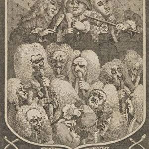 The Company of Undertakers, ca. 1800. Creator: Dent