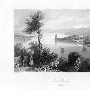 Cork River, Ireland, c1800-1860. Artist: AH Payne