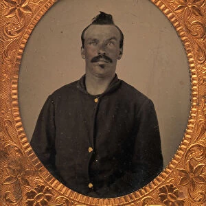 Corporal Hiram Warner, Company C, Second United States Sharp Shooters, 1861-62