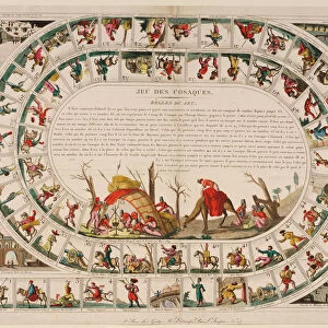Cossacks Game, 1815. Artist: Genty, Jean-Baptiste (1767-1824)