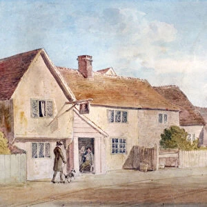 Cottages at Chadwell, Essex, 19th century. Artist: James Duffield Harding