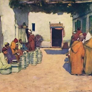 A Courtyard, 1903. Artist: Mortimer L Menpes
