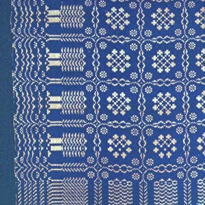 Coverlet, United States, 1830 / 40. Creator: Unknown