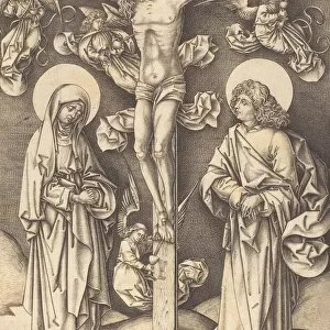 The Crucifixion, c. 1490 / 1500. Creator: Israhel van Meckenem