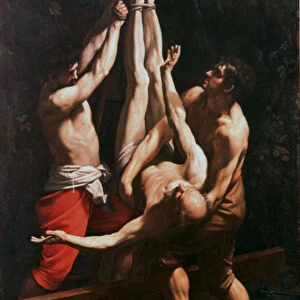Crucifixion of St Peter, c1600-1642. Artist: Guido Reni