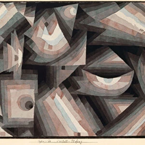 Crystal Gradation, 1921. Creator: Klee, Paul (1879-1940)