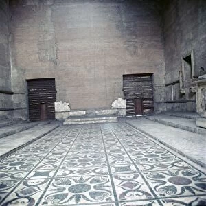 Curia of Diocletian, Interior of Senate House, Rome, c20th century. Artist: CM Dixon