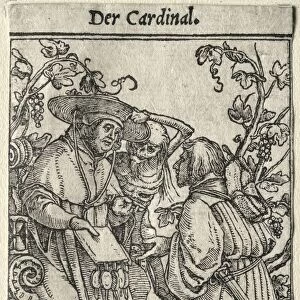Dance of Death: The Cardinal. Creator: Hans Holbein (German, 1497 / 98-1543)