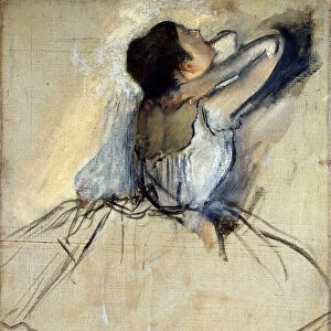 Dancer, c1874. Artist: Edgar Degas