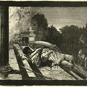 Death of Alcibiades, 1890. Creator: Unknown