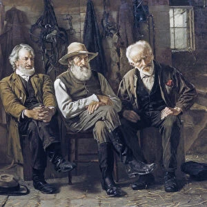 To Decide the Question, 1897. Creator: John George Brown