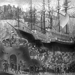 Departure of Henry VIII from Dover, May 1520, (1902)
