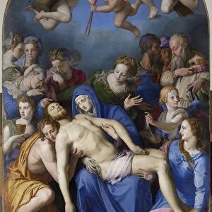 The Descent from the Cross. Artist: Bronzino, Agnolo (1503-1572)