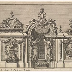 Design for a Tabernacle with Two Variants, from: Tabernacles al italienne, ca