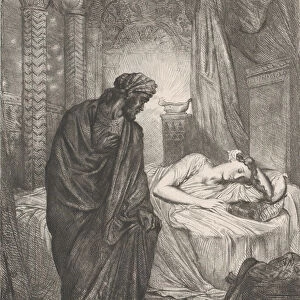 Yet she must die: plate 11 from Othello (Act 5, Scene 2), etched 1844, reprinted 1900