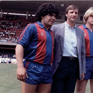 Diego Armando Maradona (1960 -), Argentine footballer, Hendrik Johannes Cruyff (1947 -)