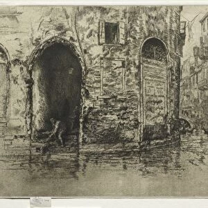 Two Doorways, 1880. Creator: James McNeill Whistler (American, 1834-1903)