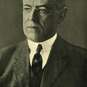 Dr. Woodrow Wilson, President of the United States, 1912, (c1920). Creator: Pach Bros