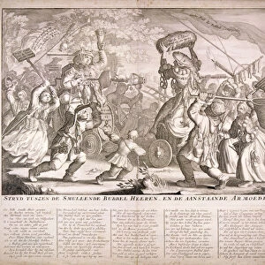 Dutch satire on the South Sea Bubble, 1720