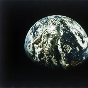 Earth from Apollo 15, 26 July 1971. Creator: NASA
