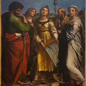 The Ecstasy of Saint Cecilia, ca 1514. Artist: Raphael (1483-1520)