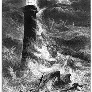 Eddystone Lighthouse, 19th century