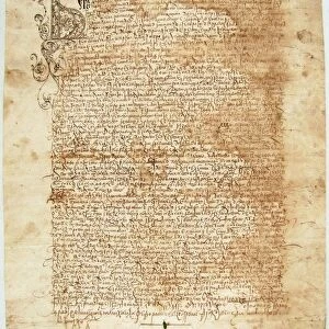 The edict of the Tsar Michail I Fyodorovich of Russia (1596-1645), 1625