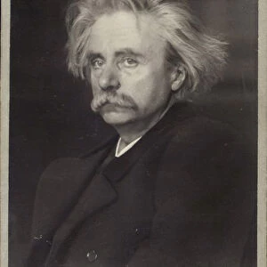 Edvard Grieg, Norwegian composer and pianist, late 19th or early 20th century. Artist