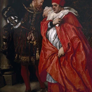 Ego et Rex Meus, 1888; King Henry VIII and Cardinal Wolsey. Artist: Sir John Gilbert