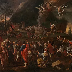 Elijahs sacrifice on Mount Carmel