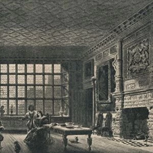 The Elizabethan Room, Coombe Abbey, Warwickshire, 1915