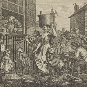 The Enraged Musician, ca. 1800. Creator: Dent