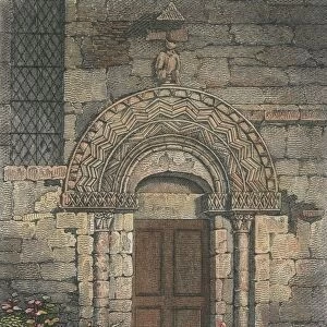 Entrance to Patricksbourne Church, 1817. Creator: Unknown
