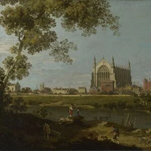 Eton College, c. 1754. Artist: Canaletto (1697-1768)