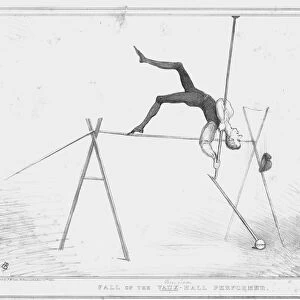 Fall of the Vaux-Hall Performer, 1834. Creator: John Doyle