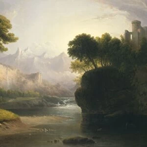 Fanciful Landscape, 1834. Creator: Thomas Doughty