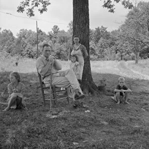 Father crippled with rheumatism, Orange County, North Carolina, 1939. Creator: Dorothea Lange