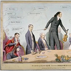 Fiddlestick versus broomstick, 1831