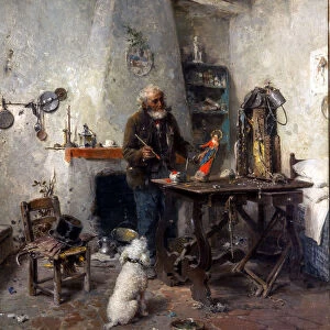 Figurine Maker (Il figurinaio), 1888