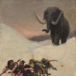The Flight Before the Mammoth, 1885