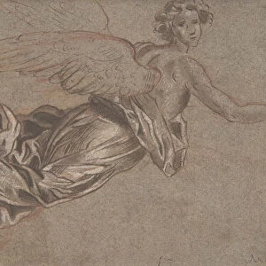 Flying Angel, 17th century. Creator: Anon