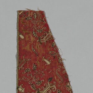 Fragment (probably from a Chasuble), Italy, 17th century. Creator: Unknown