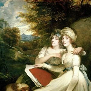 The Frankland Sisters, 1795. Creator: John Hoppner