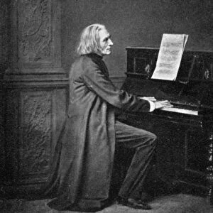 Franz Liszt, (1811-1886), Hungarian virtuoso pianist and composer, 1909. Artist: Franz Liszt