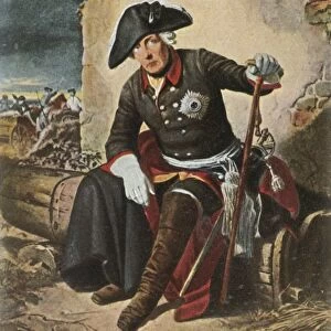 Frederick the Great after the Battle of Kolin, 18 June 1757, (1936). Creator: Unknown
