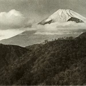 Fuji-san, 1910. Creator: Herbert Ponting