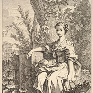 The Gardener, 1741-63. Creator: Francois Boucher