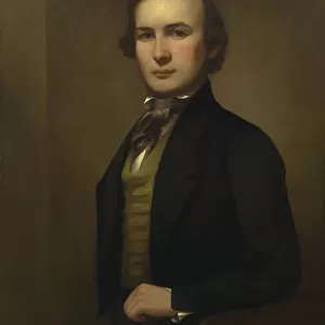 George Henry Durrie Self-Portrait, 1843. Creator: George Henry Durrie