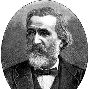 Giuseppe Verdi, Italian operatic composer, 1887