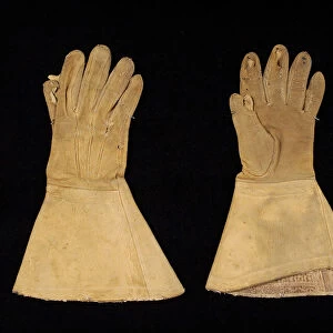Gloves, American, 1862-64. Creator: Unknown
